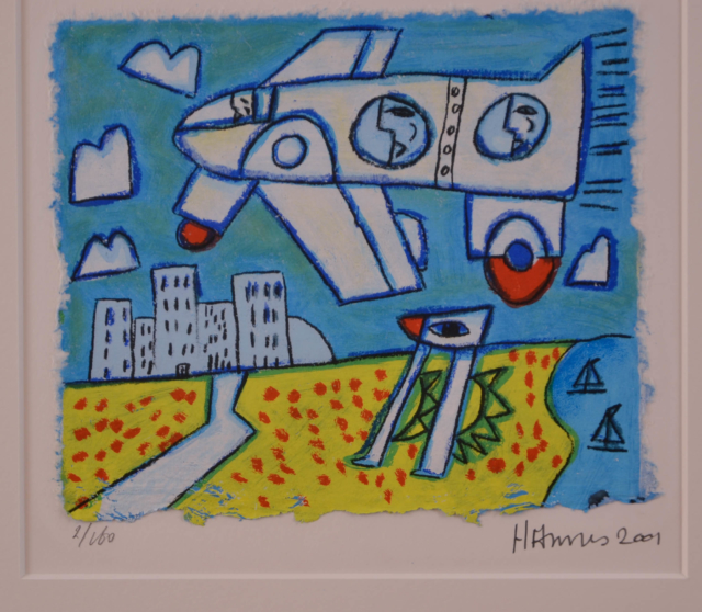 Vliegtuig – Hannes Kuiper – Art center Hoorn