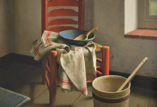 Kamer met rode stoel – Henk Helmantel – Art center Hoorn