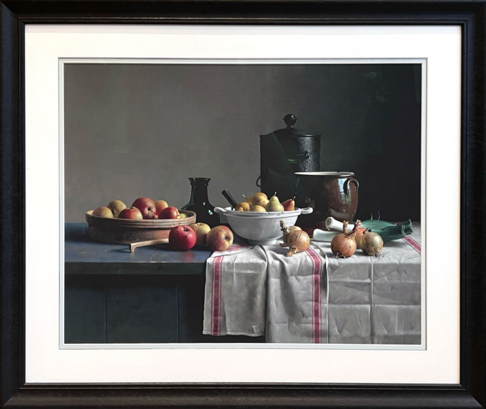 Henk Helmantel - Stilleven met groente en fruit - Art Center Hoorn