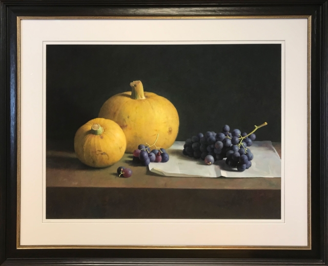 Stilleven met druiven en pompoenen – Henk Helmantel – Art center Hoorn