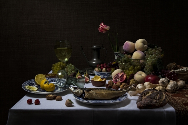 Stilleven met fruit en vis – Jeroen Luijt – Art center Hoorn