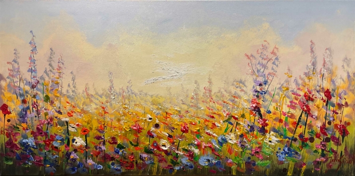 Jochem de Graaf – Bloemenveld – Art Center Hoorn Jochem de Graaf - Bloemenveld - Art Center Hoorn