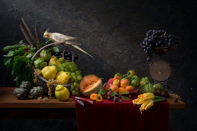 Fruitbasket with Quinces - Hester Blankestijn - Art Center Hoorn