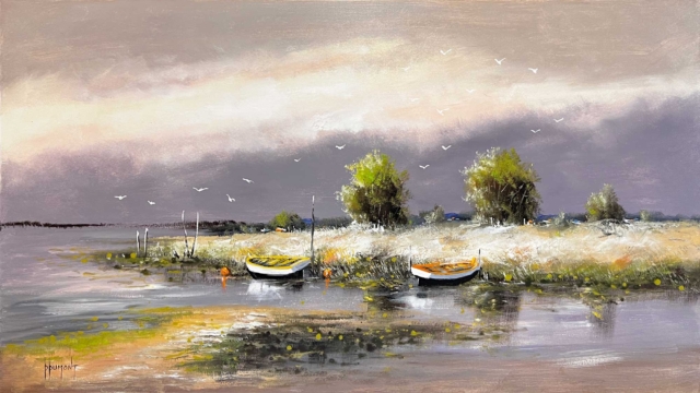 Waterlandschap - Daniel Dumont - Art Center Hoorn